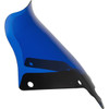 Klock Werks #KWW-02-0633 - Kolor Flare® Windshield - 8" - Blue - '22-'25 FXLRST