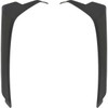 Klock Werks #KWS-04-0580 - Flare® Wings - Black - '20-'25 Indian