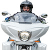 Klock Werks #KWW-06-0542 - Flare® Windshield - 11" - Clear - '10-'17 Victory