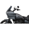 Klock Werks #KWW-02-0611-DS - Flare® Windshield - 10" - Dark Smoke - FXLRST
