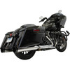 Bassani Xhaust #1F745 - 4-1/2" Slip-On Mufflers - Chrome
