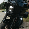 Custom Dynamics #PB-LRST-B - ProBEAM® Headlight Kit - 5-3/4" - Black - FXLRST/FXRST
