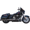 S&S Cycle #550-1087 - 2-into-1 Lava Chrome Sidewinder® Exhaust System - Race Only