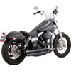 Vance & Hines #47958 - Big Shots Staggered Exhaust System - Matte Black