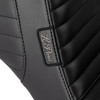 LE Pera #LYR-580DLPT - Tailwhip Daddy Long Legs Low Rider Seat - Pleated - Black - FL/FX '18-'24