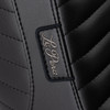LE Pera #LYRU-580PT - Tailwhip Up Front Seat - Pleated - Black - FLSB/FXLR '18-'24
