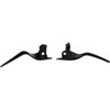 Drag Specialties - Custom Lever Set - LSR - Satin Black