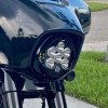Cali Raised Moto 2014+ Harley Davidson Street Glide Baja Designs LP6 Lighting Bracket & Harness