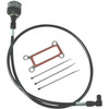 Feuling Parts #3076 - Oil Tank Breather Kit - Black - 99'-01' Touring