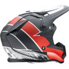 Z1R - Youth F.I. Helmet - Fractal - MIPS® - Matte Black/Red - Small