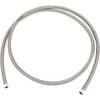 Goodridge #202-06-10 - Braided Fuel/Oil Hose - Stainless Steel - 3/8" - 10'