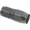 Russell #R10023B - Straight Hose End - Black - 6AN