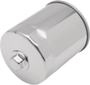 Oil Filter with Nut - Chrome