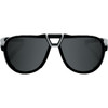 100% #61046-102-01 - Westcraft Sunglasses - Matte Black - Smoke Lens