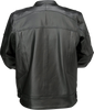 Z1r Justifier Leather Jacket - Black - Small