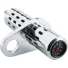 Pro-one Perf.mfg. #201110 - Oil Cooler Kit - Temperature Gauge - Chrome - 1" - 1-1/4"