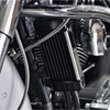 Jagg OIL Coolers #750-2080 - Wide Line Oil Cooler Kit - Chrome