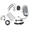 Ultracool #SMS-1C - Oil Cooler Kit - Side Mount - Chrome - Softail