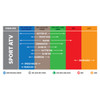 Kenda #082840982A1 - Tire - K284 Front Max - 21x8-9 - 2 Ply