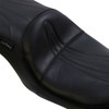 LE Pera #LH-907RK - Sorrento 2-Up Seat - Stitched - Black - FLHR '02-'07