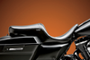Le Pera #LKU-957S - Maverick Seat - Up-Front - Without Backrest - Smooth - Black - FL '08-'23