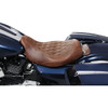 Mustang #76722 - Seat - Wide Tripper™ Solo - without Backrest - Diamond - Brown - FL '08-'25