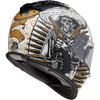 Z1R - Warrant Helmet - Sombrero - White/Gold - XS