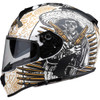 Z1R - Warrant Helmet - Sombrero - White/Gold - XS