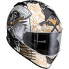 Z1R - Warrant Helmet - Sombrero - White/Gold - 2XL