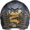 Z1R - Warrant Helmet - Sombrero - Black/Gold - Large