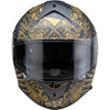 Z1R - Warrant Helmet - Sombrero - Black/Gold - Large