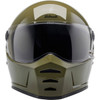 Biltwell #1004-154-502 - Lane Splitter Helmet - Gloss Olive Green - Small