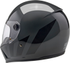 Biltwell #1004-569-501  - Lane Splitter Helmet - Storm Gray Inertia - XS