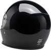 Biltwell #1004-101-101  - Lane Splitter Helmet - Gloss Black - XS