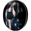Z1R - Vagrant Helmet - USA Skull - Black - 2XL