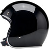 Biltwell #1001-101-201 - Bonanza Helmet - Gloss Black - XS