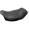 Mustang #76713 - Tripper™ Solo Seat - without Backrest - Tuck and Roll - Black - FLH/FLT '08-'25