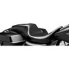 LE Pera #LK-557S - Daytona Sport Seat - Smooth - Black - FL '08-'23