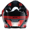 Z1R - Solaris 2.0 Helmet - First Tracks - Electric - Dual Pane - Black/Red - XL