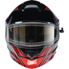 Z1R - Solaris 2.0 Helmet - First Tracks - Electric - Dual Pane - Black/Red - 2XL