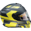 Z1R - Solaris 2.0 Helmet - First Tracks - Electric - Dual Pane - Black/Hi-Viz - 2XL