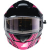 Z1R - Solaris 2.0 Helmet - First Tracks - Electric - Dual Pane - Black/Pink - Medium