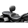 LE Pera #LK-767BR - RT66 Seat - With Backrest - Stitched - Black - FL '08-'23