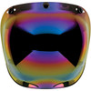 Biltwell #2001-223 - Bubble Shield - Rainbow Mirror