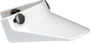 Biltwell #2002-562  - Moto 3-Snap Visor - White
