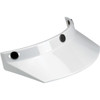Biltwell #2002-562 - Moto 3-Snap Visor - White