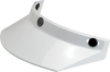 Moto 3-Snap Visor - White