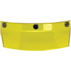 Biltwell #2002-103 - Moto 3-Snap Visor - Yellow