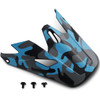 Z1R - Rise Visor Kit - Camo - Blue
