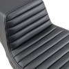 Saddlemen #897-06-171 - Step-Up Seat - Front Tuck-n-Roll - Black - FLHR/FLHX